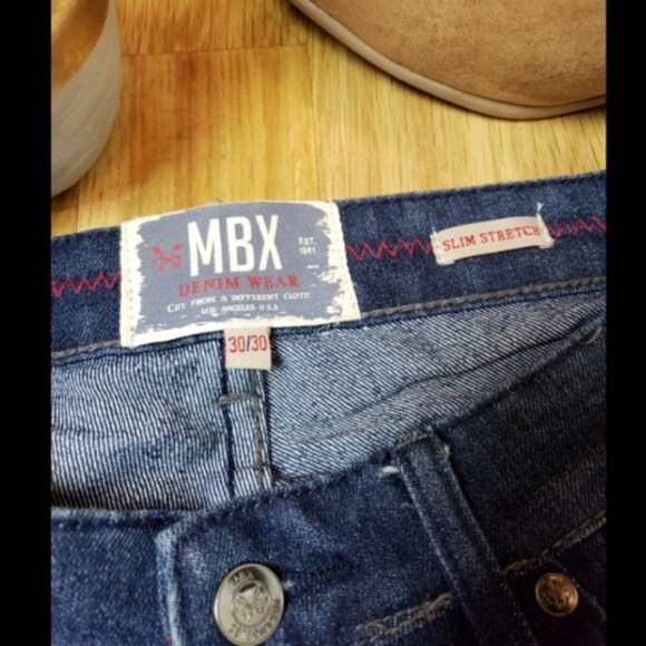 mbx slim stretch jeans